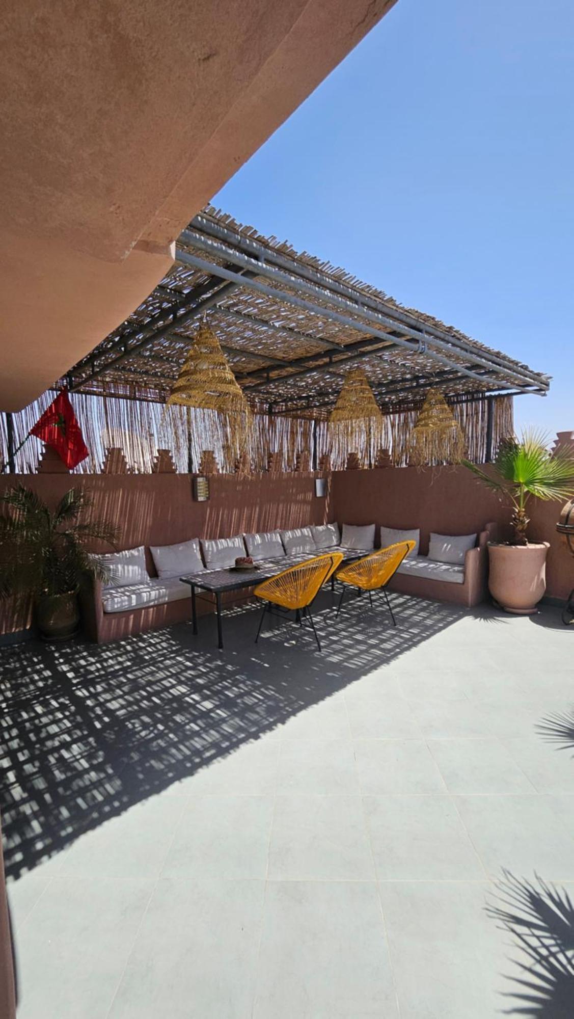 Riad Melilo Avec Piscine Chauffee Marrakesh Exterior photo